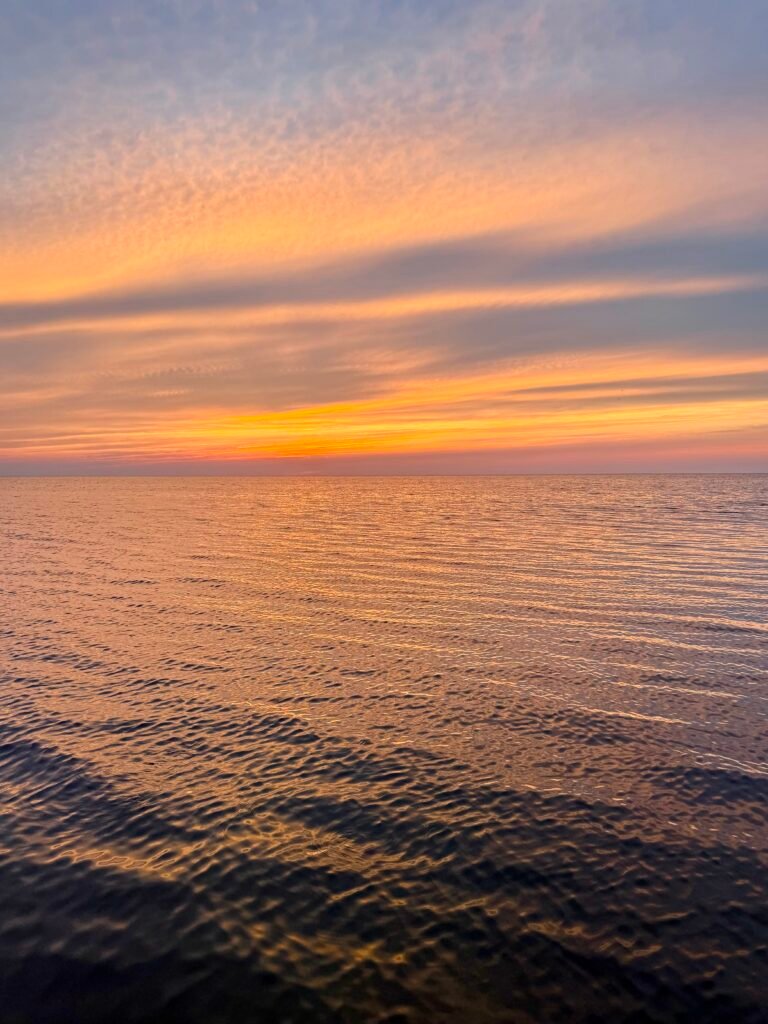 Stillness - Sunset Over the Ocean